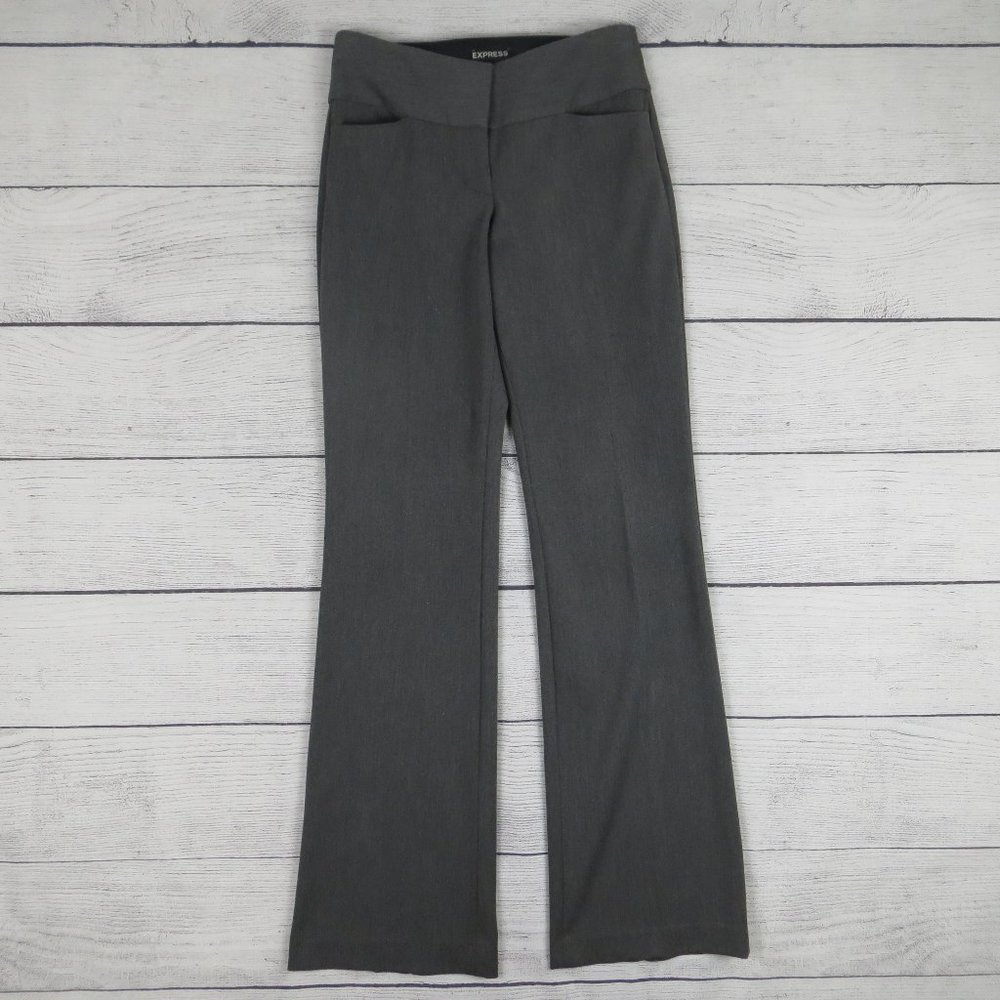 Express Gray Editor Pants